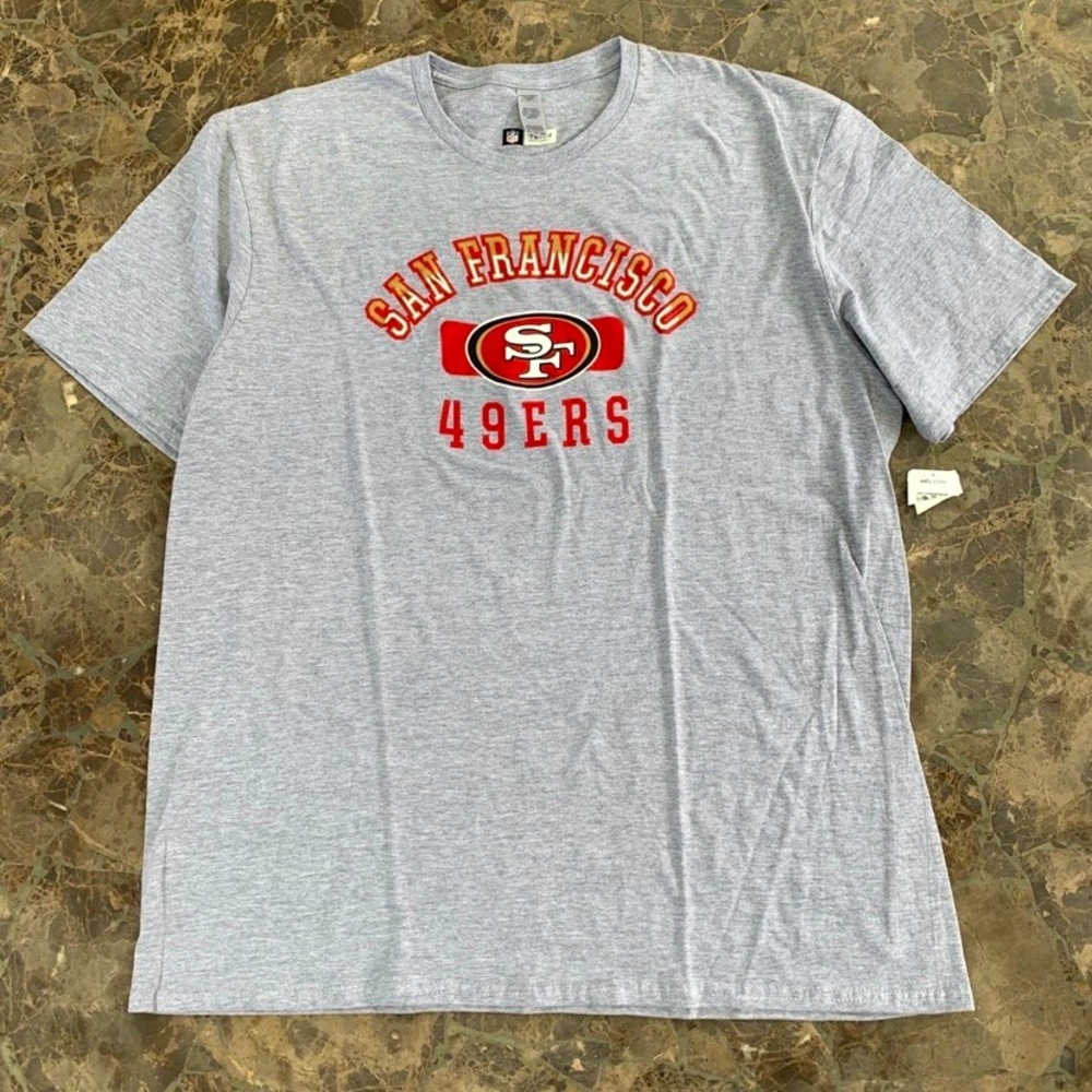 NFL San Francisco 49ers Gray T-Shirt Men’s XL